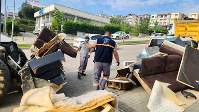 Nilüfer'de bayram mesaisi: Ekipler hijyen için teyakkuzda