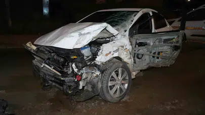 Kırıkkale’de geceyi kana bulayan kaza: Direksiyon hakimiyetini kaybeden genç sürücü hayata veda etti