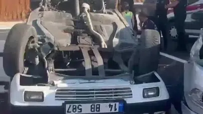 Akçakoca'da hastane yolu savaş alanına döndü: 5 kişi hastanelik oldu