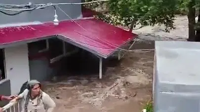 Hatay’da kabus dolu gece: Deli Çay taştı, evler sular altında kaldı