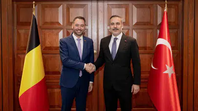 Başkentte kritik diplomasi trafiği: Hakan Fidan, Belçikalı mevkidaşıyla masaya oturdu