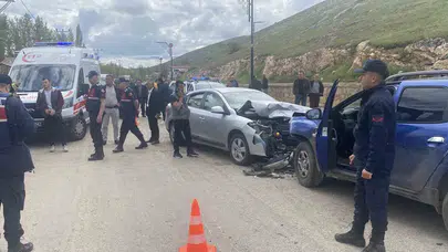 Sivas'ta hatalı sollama dehşeti: 3'ü çocuk 8 kişi hastanelik oldu