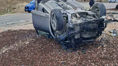 Aksaray’da acı kaza: Kavşakta can pazarı yaşandı
