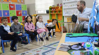 Minik eller dünyayı kurtarıyor: Kırşehir’de anaokulunda çevre seferberliği