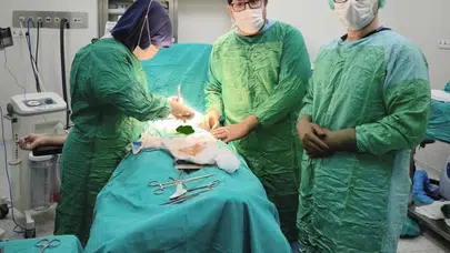 Bayburt’ta tıp dünyasını şaşırtan operasyon: İki hastanın mesanesinden taş yağdı