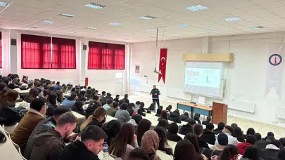 Gençleri madde bağımlılığına karşı korumak için harekete geçildi: Hisarcık MYO’da kritik bilgilendirme