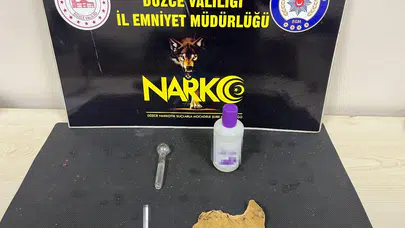 Düzce’de zehir tacirine geçit yok: Narkotik operasyonunda tutuklama kararı