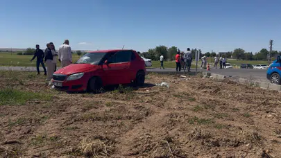 Suruç’ta kavşak isyanı: İki otomobil çarpıştı, sürücüden sert tepki geldi
