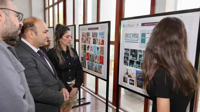 Diplomalarını almadan sanat dünyasına ilk adımı attılar: TOGÜ’lü gençlerin vizyonu sergide buluştu