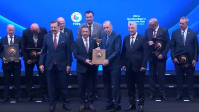 Denizli iş dünyasının gurur günü: Uğur Erdoğan’a Cumhurbaşkanlığı imzalı onur nişanı