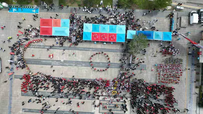 Çorum’da 19 Mayıs coşkusu: Meydanlar bayram yerine döndü