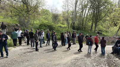 Adıyaman’ın saklı cenneti Tut’ta bahar yürüyüşü: Eğitimciler doğayla buluştu