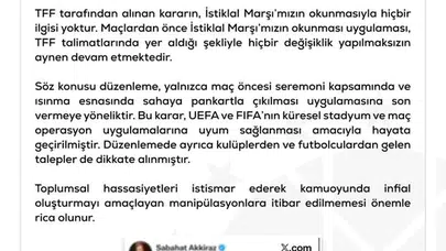 İstiklal Marşı tartışmalarına DMM noktayı koydu: Sosyal medyadaki iddialar asılsız çıktı