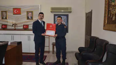 Manyas’ın huzur nöbetçilerine protokol teşekkürü: Başarı belgeleri sahiplerini buldu