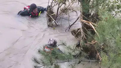 Korkunç kazanın ardından sırra kadem bastı: Kelkit Çayı’nda umutlu bekleyiş sürüyor