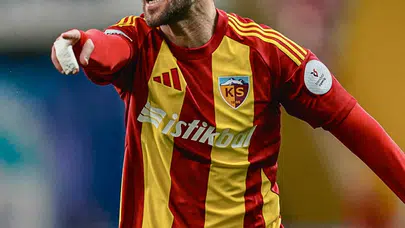 Kayserispor'un hırçın sezonu: Kart raporunda zirve Ramazan Civelek'in