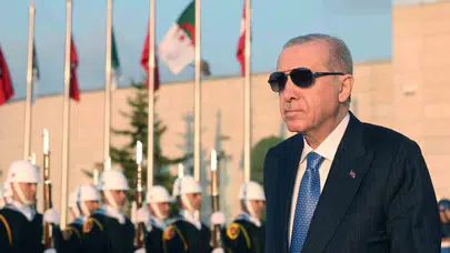 Ankara’da kritik zirve: Cumhurbaşkanı Erdoğan’dan Cezayirli mevkidaşına resmi karşılama