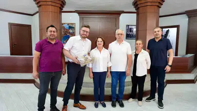 Didim ve Laubach arasında dostluk köprüsü: Almanya’dan gelen heyetle yeni dönem