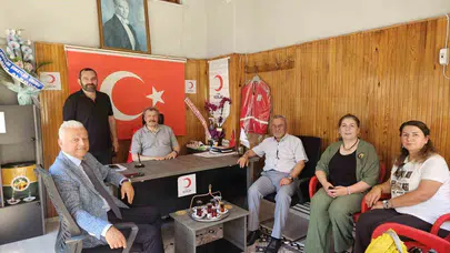Çaycuma’da Dayanışma Rüzgârı: Kent Konseyi’nden Kızılay’a Destek Ziyareti