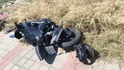 Keşan’da korkutan kaza: Sollama girişimi hastanede bitti