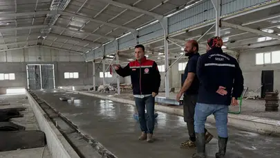 Bayburt’ta hayvancılıkta yeni dönem: Aydıntepe’de işletmeler mercek altına alındı