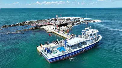 Karadeniz’in ortasında maviye yolculuk: Fatsa Fener Adası kapılarını yeniden açıyor