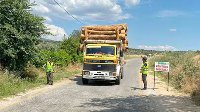 Muğla ormanlarında kaçak sevkiyata geçit yok: Mobil ekipler sahaya indi