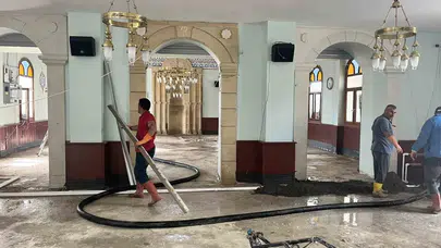 Gökçedere’de ibadethane seferberliği: Merkez Camii baştan aşağı yenileniyor