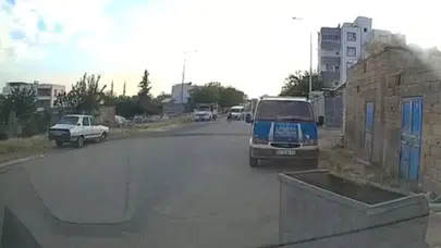 Siverek’te yürekleri ağza getiren kaza: Bisikletli çocuk ölümden döndü