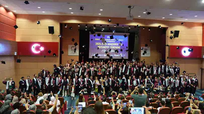Geleceğin teknikerleri diplomalarını aldı: KBÜ'de gurur dolu gün