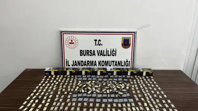 Bursa’da tütün kaçakçılarına jandarma darbesi: Adreslerden adeta fabrika çıktı
