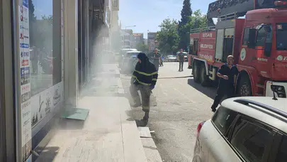 Keşan'da korku dolu anlar: Dumanların arasından gelen minik canları böyle kurtardı