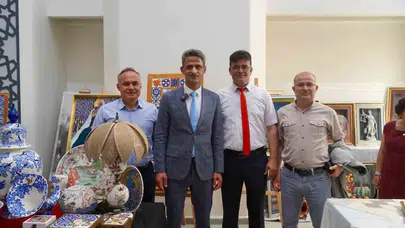 7 bin 500 kursiyerin el emeği göz nuru Çaycuma’da görücüye çıktı: Sanat ve beceri bir arada