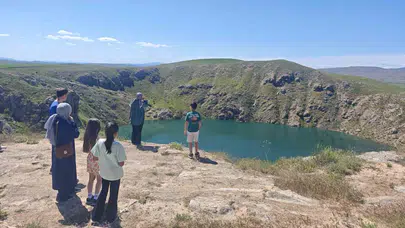 Bozkırın ortasındaki turkuaz mucize: Kızılçan Gölü eski günlerine döndü