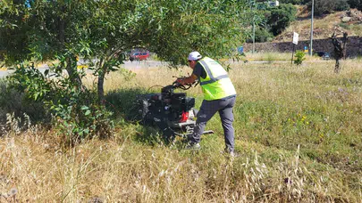 Bodrum’da yaz mesaisi: Yangın riskine karşı dev seferberlik