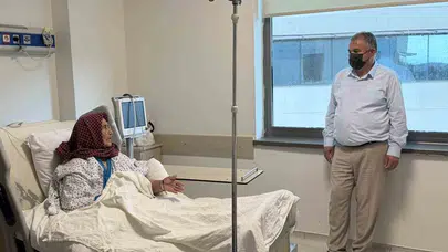 Kültür mirasının yaşayan sesi hastaneden iyi haber gönderdi: Başkan Pütün’den anlamlı ziyaret