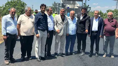 Yolların çilesi bitti, mahalleli kurban kesti: Rumkale yolunda yüzler gülüyor
