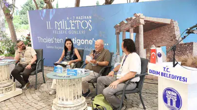 Didim’de felsefe rüzgarı: Miletos’un kadim mirası düşünürleri bir araya getirdi
