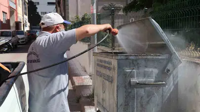 Bozdoğan’da bayram mesaisi: Sokaklar hijyenle buluştu