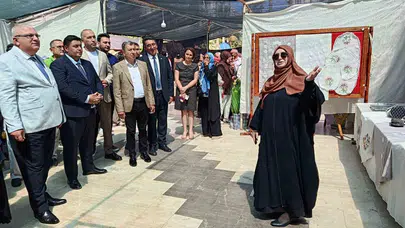 Kumluca’da el emeği göz nuru eserler görücüye çıktı: 5 bin 600 kursiyerin başarısı taçlandı