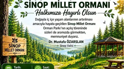 Sinop’ta doğa tutkunlarını heyecanlandıran geri sayım: Yeni yaşam alanı kapılarını açıyor