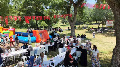 Tarihi mirasa vefa: Kestel’de 4 bin kişi aynı sofrada buluştu