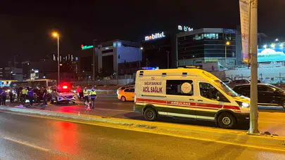 Bakırköy'de geceyi karartan kaza: Motosikletli iki arkadaşın hazin sonu