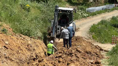 Yüksekova’da kışa hazırlık: 70 kilometrelik dev hat için kazma vuruldu