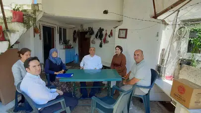 Yatağan’da gönül köprüleri kuruldu: Kaymakam İlhan mahalleliyle kucaklaştı