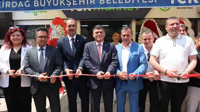 Muratlı’da ekonomik dayanışma dönemi: TEK Market kapılarını açtı