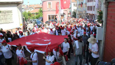 İstiklal’in izinde 95 kilometrelik vefa yürüyüşü: İnebolu’da tarih yeniden canlanıyor