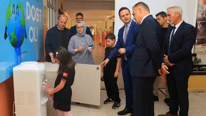 Muğla’da okul sıralarında temiz su devrimi: 400 noktada musluklar yenilendi
