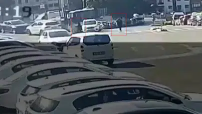 Otokoç binasına kurşun yağdıranlar yakalandı: Saldırı anının görüntüleri dehşete düşürdü