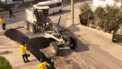 Tarsus’ta asfalt seferberliği: 16 mahallede yollar baştan aşağı yenilendi